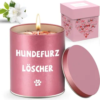 Weihnachtsgeschenke für Frauen,9OZ Duftkerzen,Geschenke für Frauen Mama | Nikolaus Geschenke für Hundeliebhaber,Dose-Kerze mit Gardenienduft,Weihnachtsgeschenke