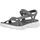 Riemchensandalen Damen Grau 37