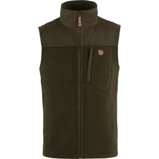 Fjällräven Buck Fleece Vest Dark Olive S