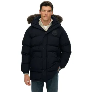 Superdry Everest Baffled Parka - Eclipse navy L