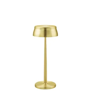 Zafferano Sister Light Wi-Fi Smart LED Tischleuchte Gold wiederaufladbar und dimmbar