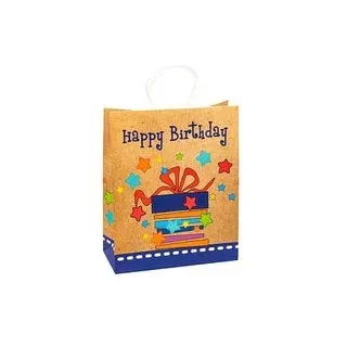 TSI Geschenktüten Geburtstag Serie 4 Motiv 26,0 x 32,0 cm, 6 St.