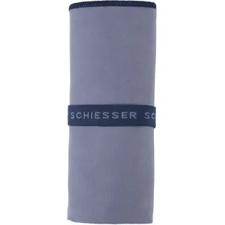 Schiesser Sporthandtuch »Mario aus hochwertiger Mikrofaser« mit Kontrastsaum und Logo-Print, lila