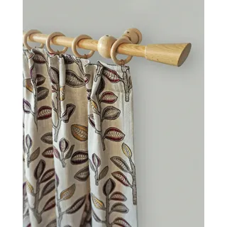 GARESA »Digo« 1, läufig-läufig Fixmaß Fixlänge 120, 160, 200 cm, mit Ringe,