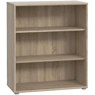 Forte Tempra Bücherregal 73,7 x 85,5 x 34,8 cm Sonoma Eiche