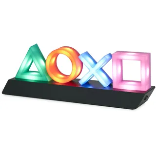 Paladone PlayStation Icons Leuchte Grün, Rot, Blau, Pink