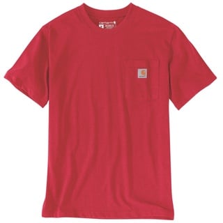 CARHARTT K87 Pocket T-Shirt - rot, L