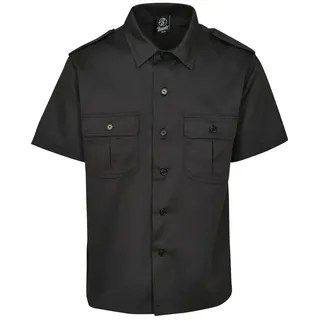 Brandit Textil Kurzarmhemd Schwarz 4XL