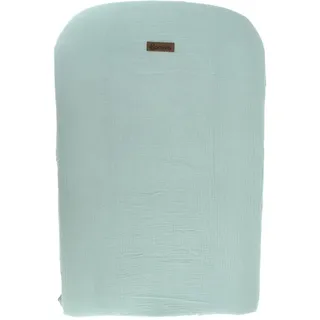 Domiva - Wickelauflage, 50 x 75 cm, Celadon aus Baumwoll-Gaze