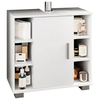 VCM Waschbeckenschrank »Holz Badmöbel Badunterschrank Waschbecken »Zalo«, M«, weiß