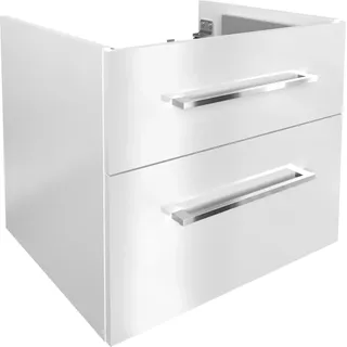Fackelmann Waschbeckenunterschrank OXFORD Weiß 60 cm
