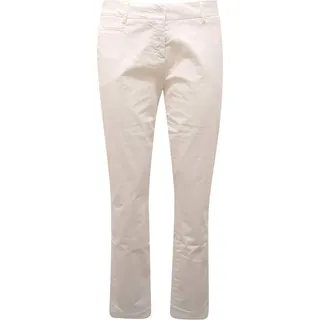 3155AT pantalone donna PEUTEREY OAKLAND woman garment dyed trousers - Weiß