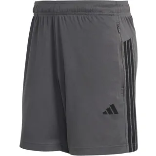adidas Workout Essentials Base 3 Stripes Pique 7" Sport-Shorts Grey Five/Black S