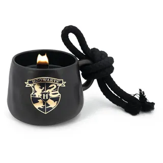 Duftkerze Harry PotterTM , Schwarz , Naturmaterialen, Keramik, Textil , 10 cm , Dekoration, Kerzen & Kerzenhalter, Duftkerzen