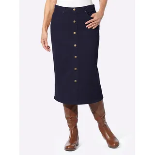 Inspirationen Cordrock, blau