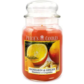 Price's Duftkerze Mandarine und Ingwer groß