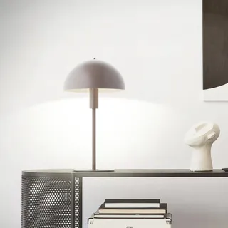 Lightbox Pilz-Tischlampe Grau