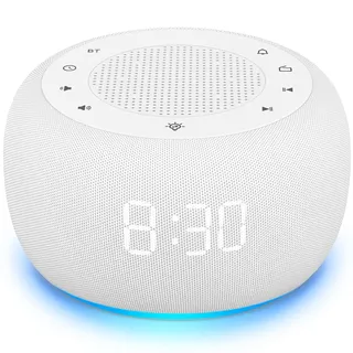 BUFFBEE Radiowecker mit wiederaufladbarem Akku & Bluetooth-Lautsprecher