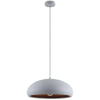 Lindby Pendelleuchte Gerwina (Modern) in Weiß aus Metall (1 flammig, E27) - Deckenlampe Esstischlampe Hängelampe Hängeleuchte Wohnzimmerleuchte