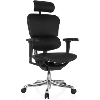 HJH Office ERGOHUMAN Ultra L GEN2 Leder Schwarz