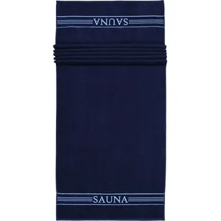 Frottana Sauna Saunahandtuch 80 x 200 cm deep sea