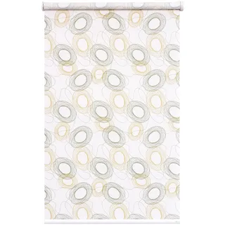 sunlines Batterierollo »Premium Style Batterierollo Circles Twist« Lichtschutz mit Bohren im Fixmaß, grün