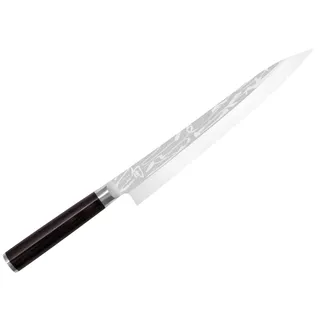KAI Shun Pro Sho Yanagiba Messer 24 cm schwarz - handgefertigt einseitiger Schliff