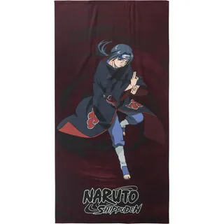 NARUTO Shippuden Handtuch 70 x 140 cm rot/schwarz