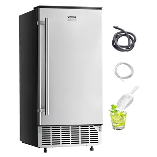 Vevor Untertisch Eismaschine Eisbereiter 36kg/Tag Eingebaut Eismaschine Tragbar