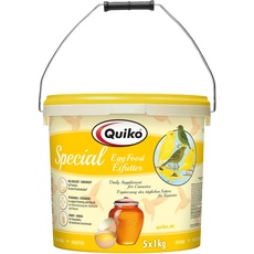 Quiko Special Eifutter 5Kg - Kraft- und Aufzuchtfutter für Kanarien und Positurkanarien
