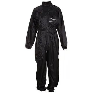 Modeka Black Rain Regenkombi 1 Teiler, schwarz, M