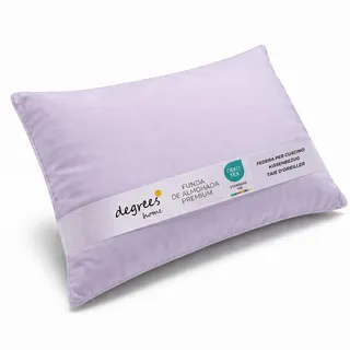 Degrees Home - Kissenbezug - extra weiche Mikrofaser - Kissenbezug 100% Polyester - 105 cm, Lila