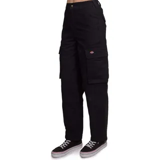 DICKIES - Hooper Bay Cargohose für Damen - Größe 30 - Schwarz