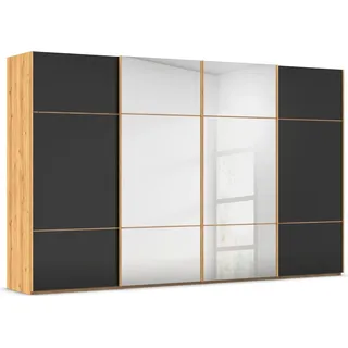 Rauch Schwebetürenschrank SCALE-TRIO 360 x 223 x 68 cm Schwarz