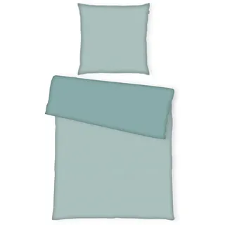 Tom Tailor Wendebettwäsche , Hellgrün , Textil , Uni , 200x220 cm , pflegeleicht , Heimtextilien, Bettwäsche & Leintücher, Bettwäsche, Wendebettwäsche