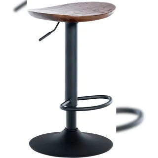 CLP Barhocker Skelde 41 x 56 x 38,5 cm Walnuss