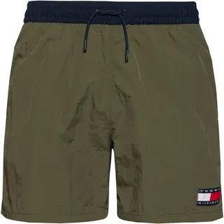 Tommy Hilfiger Um0um03455 Trunk Badeshorts - Army Green), S