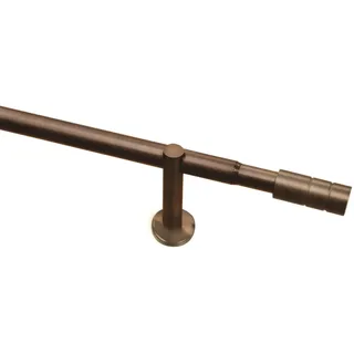 GARDINIA Gardinenstange »Zylinder«, Bronze 100 cm Ø 190 cm