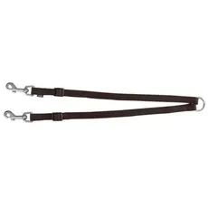 Trixie Premium dual leash coupler XS-M: 40-70 cm/15 mm black