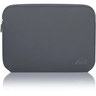 AIPIE Laptoptasche 15 15.6 Zoll Stoßfest 36.5x26.5x2 cm Laptop Notebook Tasche Aktentasche Herren Business Laptophülle Kompatibel Acer, Asus, Dell, Lenovo Sleeve Case Hülle Schutzhülle Gray 15,6 Zoll
