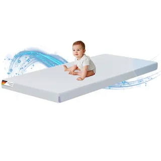 Arensberger Kindermatratze Nora, 70x140cm , Weiß , Textil , H1 , 70x140 cm , Schlafen, Babybettausstattung