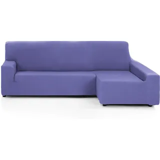 Martina Home - Elastischer Bezug für Sofa, Modell Túnez, Eckteil rechts, Stoff, Lila, 3-Sitzer, BRAZO DERECHO (visto de frente) 240 cm a 280 cm