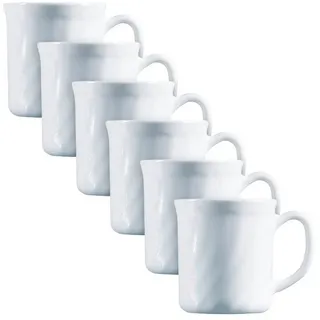 Arcoroc Kaffeetasse 0,29 l Weiß 6 St.
