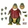 Earl Sinclair Actionfigur 18 cm Rot