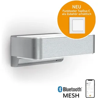 Steinel Außenleuchte Aluminium 9,1 cm inkl. Bewegungsmelder silber