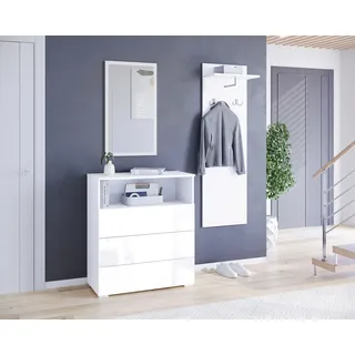 otto home Garderoben-Set PARIS/ TOKYO Weiß