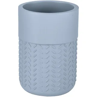 KLEINE WOLKE Zahnputzbecher Dash iceblue Polyresin Bambus