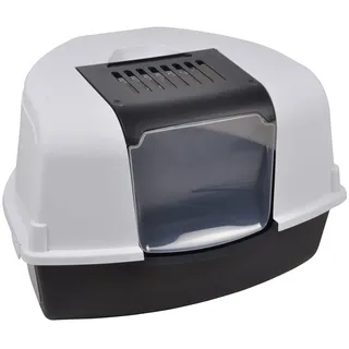 Homemaison Ecktoilette 58 x 47 x 38 cm Anthrazit