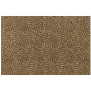 Wash+Dry Fußmatte »DUNE Waves braun-beige 60x90 cm
