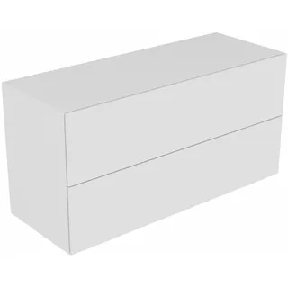 Keuco KE Sideboard, Edition 11 31326, 2 Frt.Auszüge, weiß/weiß 31327380000,